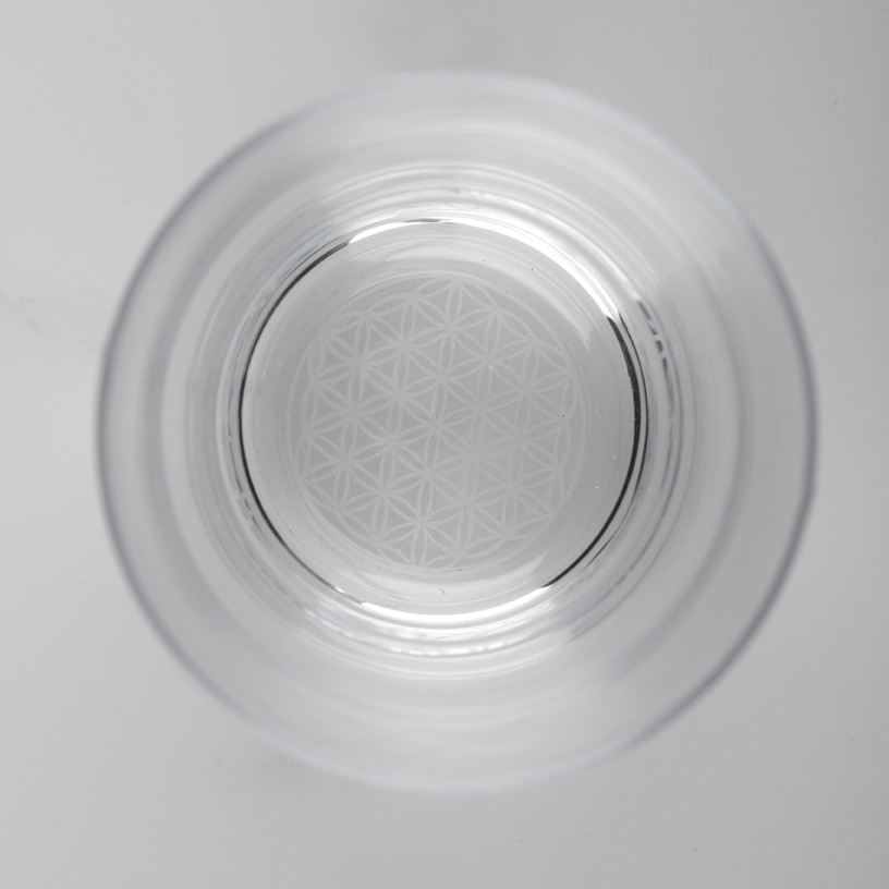 Sklenice Jasmina Platina 0,3 l - "Květ života"