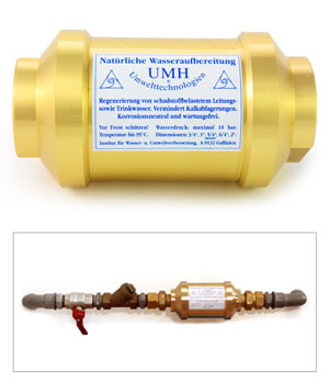 Průtokový revitalizátor vody Master Home 6/4“