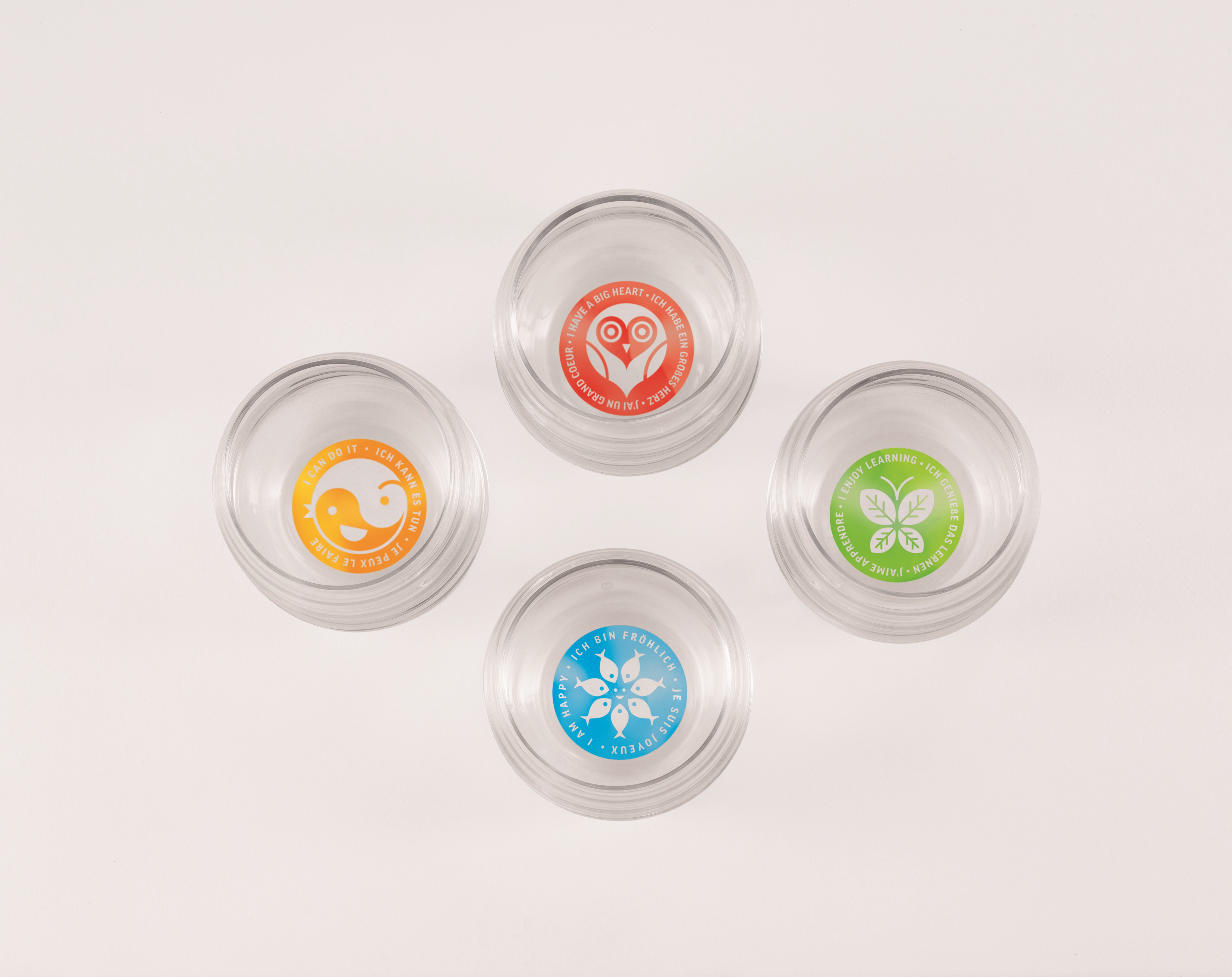 Sklenice Mythos  Mohu to udělat - oranžová